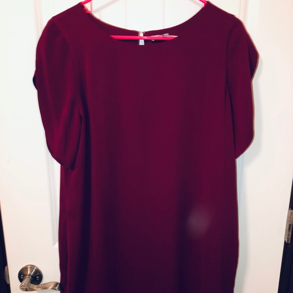 Burgundy Dress
